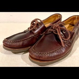 SPERRY GOLD CUP LEATHER DICK SHOES SIZE 9.5